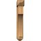 Ekena Millwork Westlake Arts and Crafts Rough Sawn Bracket w/ Offset Brace, Western Red Cedar, 8"W x 36"D x 48"H BKT0806X36X48WTL03RWR - alternate 4